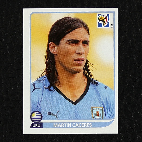 Martin Caceres Panini Sticker No. 74 - South Africa 2010