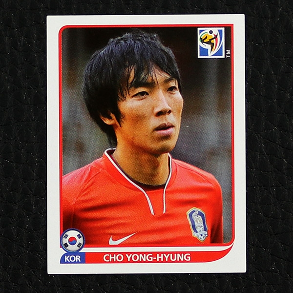 Cho Yong-Hyung Panini Sticker No. 148 - South Africa 2010