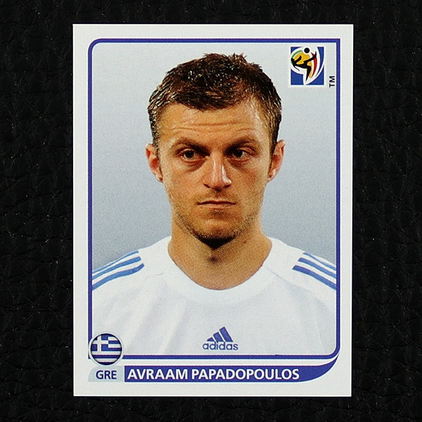 Avraam Papadopoulos Panini Sticker No. 170 - South Africa 2010