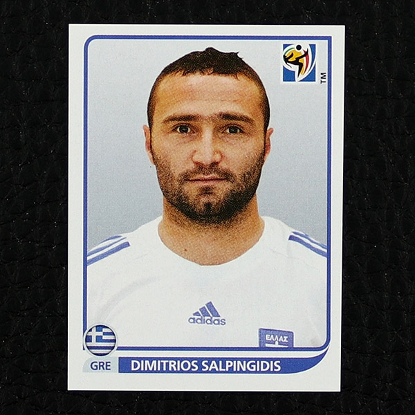 Dimitris Salpingidis Panini Sticker No. 178 - South Africa 2010