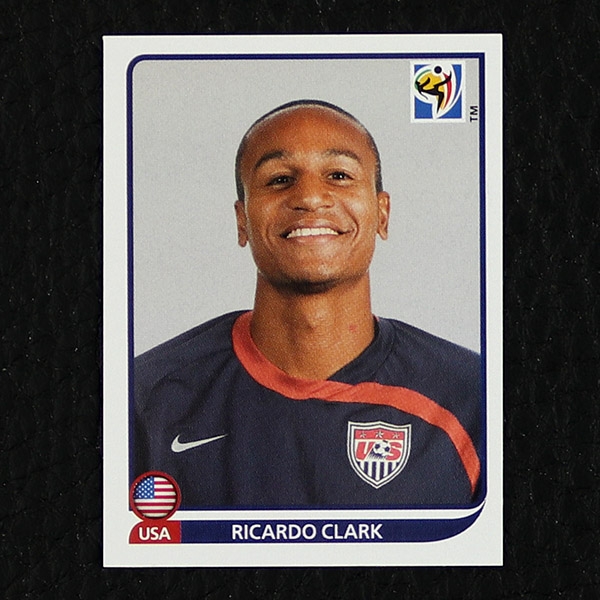 Ricardo Clark Panini Sticker No. 211 - South Africa 2010