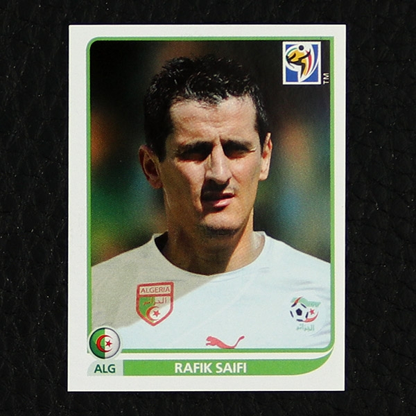 Rafik Saifi Panini Sticker No. 237 - South Africa 2010