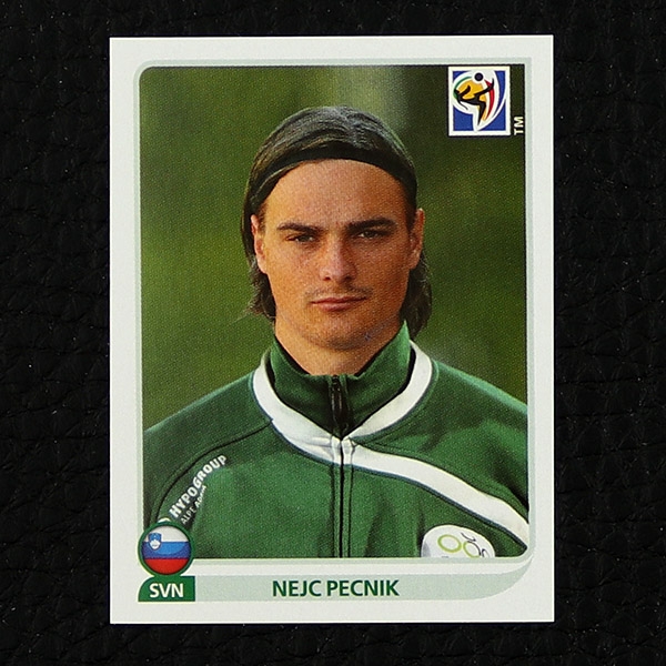 Nejc Pecnik Panini Sticker No. 253 - South Africa 2010