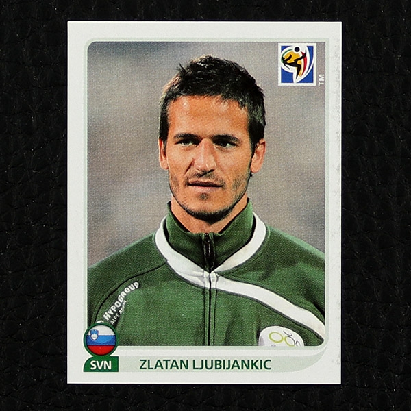 Zlatan Ljubijankic Panini Sticker No. 254 - South Africa 2010