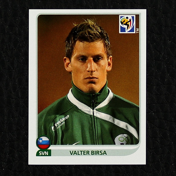 Valter Birsa Panini Sticker No. 255 - South Africa 2010
