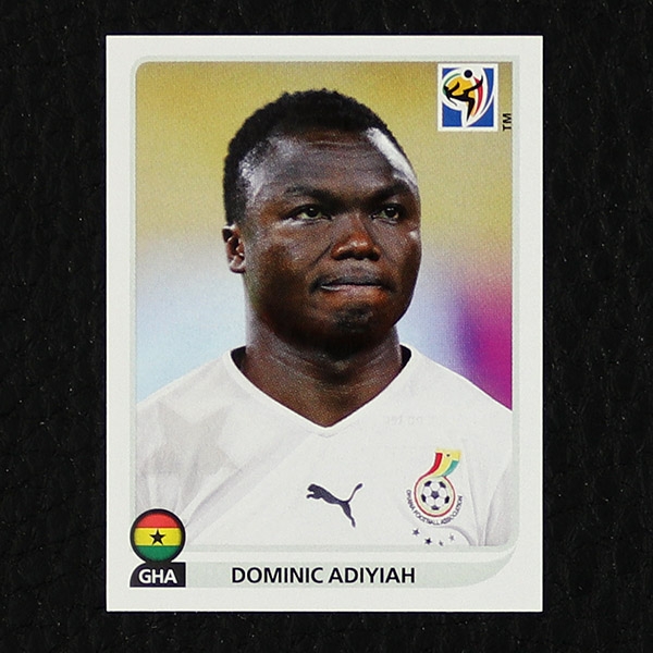 Dominic Adiyiah Panini Sticker No. 333 - South Africa 2010