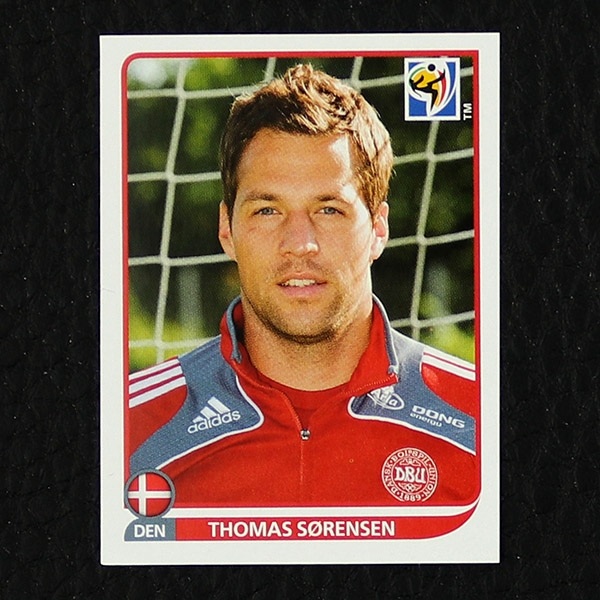 Thomas Sørensen Panini Sticker Nr. 355 - South Africa 2010