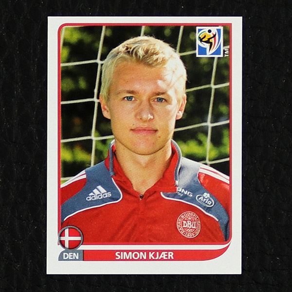 Simon Kjaer Panini Sticker No. 358 - South Africa 2010