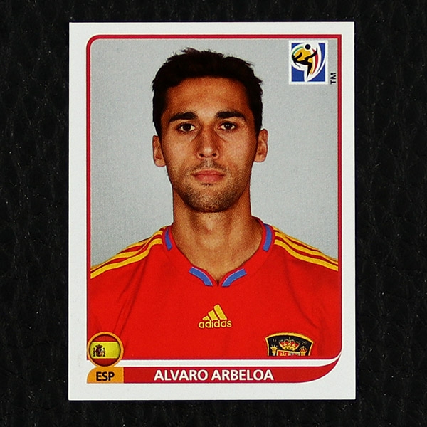 Alvaro Arbeloa Panini Sticker No. 570 - South Africa 2010