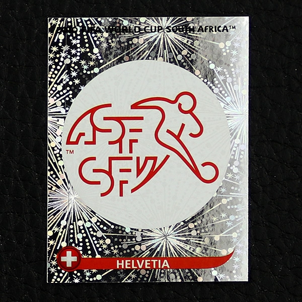 Switzerland Badge Panini Sticker No. 582 - South Africa 2010