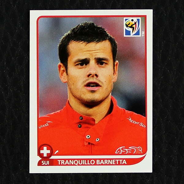 Tranquillo Barnetta Panini Sticker No. 593 - South Africa 2010