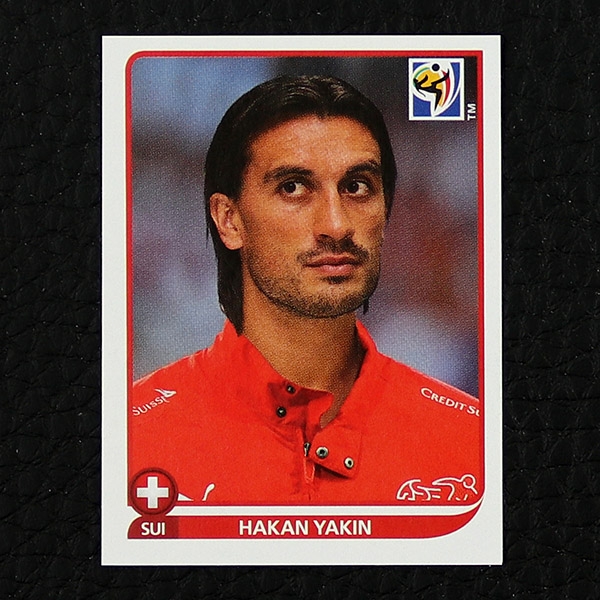 Hakan Yakin Panini Sticker No. 595 - South Africa 2010