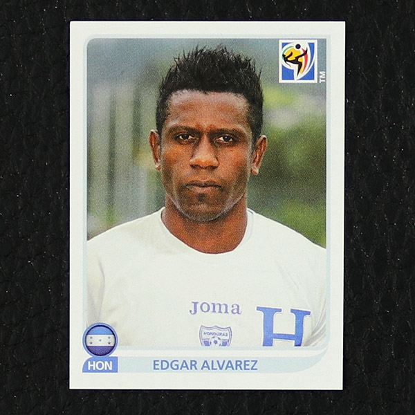 Edgar Alvarez Panini Sticker No. 614 - South Africa 2010