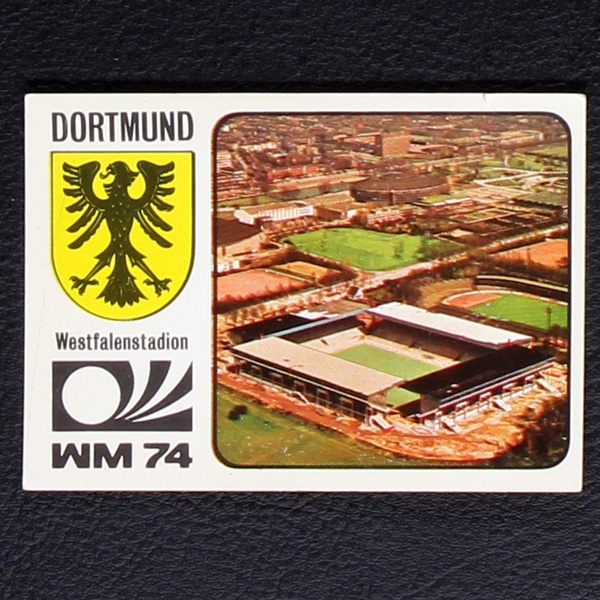 Westfalenstadion Sticker No. 77 Panini - München 74