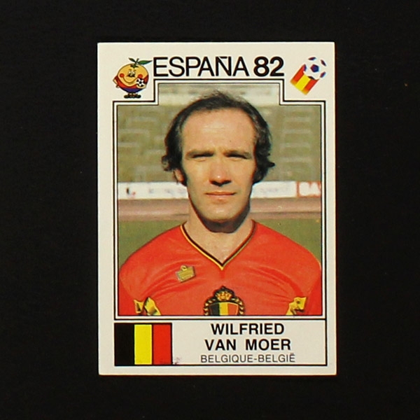 Espana 82 Nr. 210 Panini Sticker Wilfried van Moer