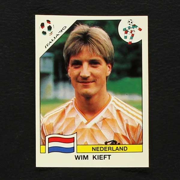 Italia 90 No. 418 Panini sticker Wim Kieft