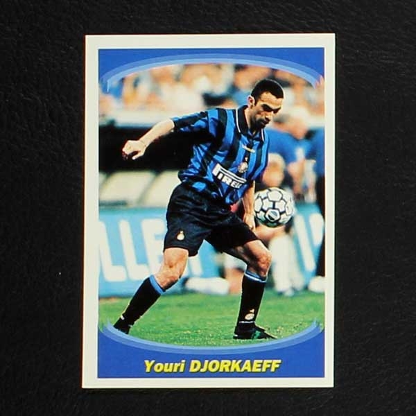 Youri Djorkaeff Panini Sticker SuperFoot 1997