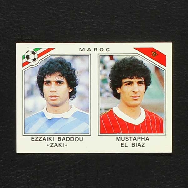 Mexico 86 Nr. 420 Panini Sticker Zaki - El Biaz