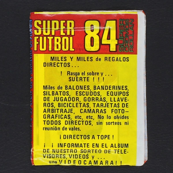 Super Futbol 84 sticker bag