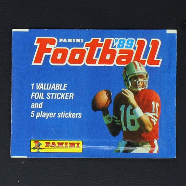 NFL Football 89 Panini sticker bag