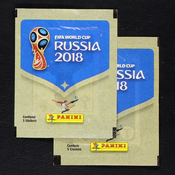 Russia 2018 Panini Sticker Tüte Mexico Version