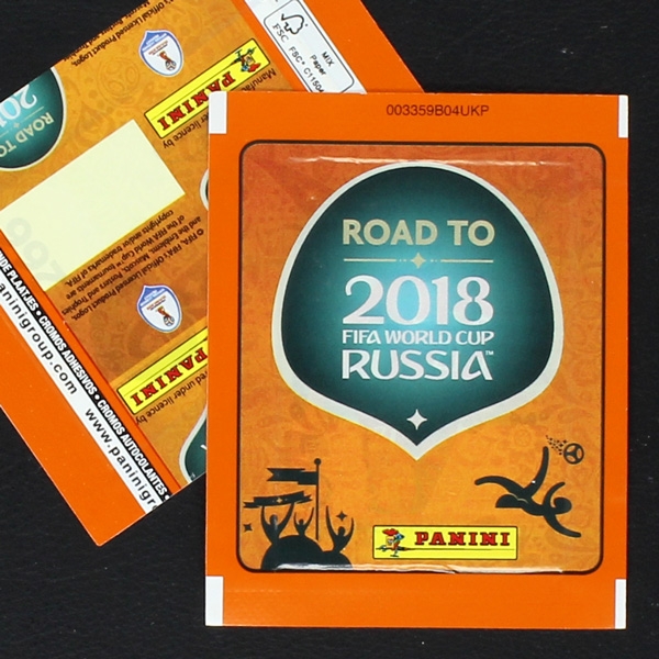 Road to Russia 2018 Panini yellow Version + Number