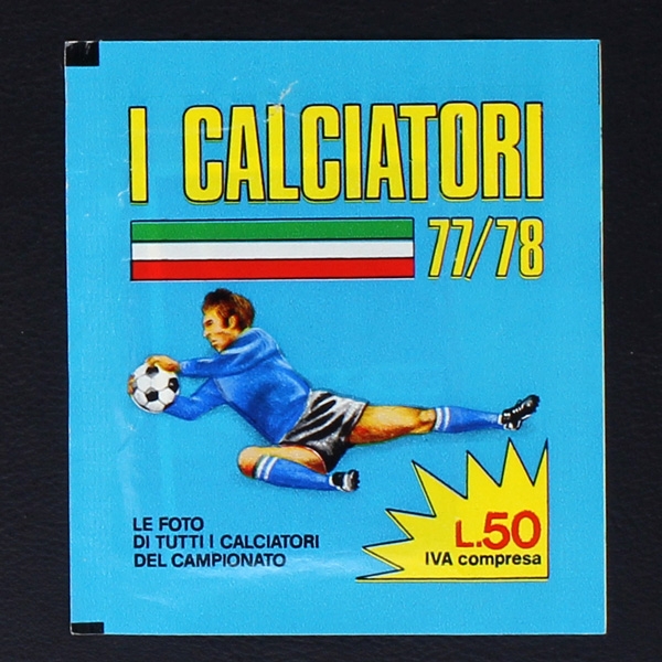 I Caliatori 1977 Playmoney Sticker Tüte