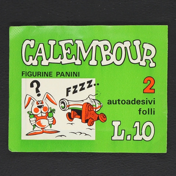 Calembour 1973 Panini Sticker Tüte