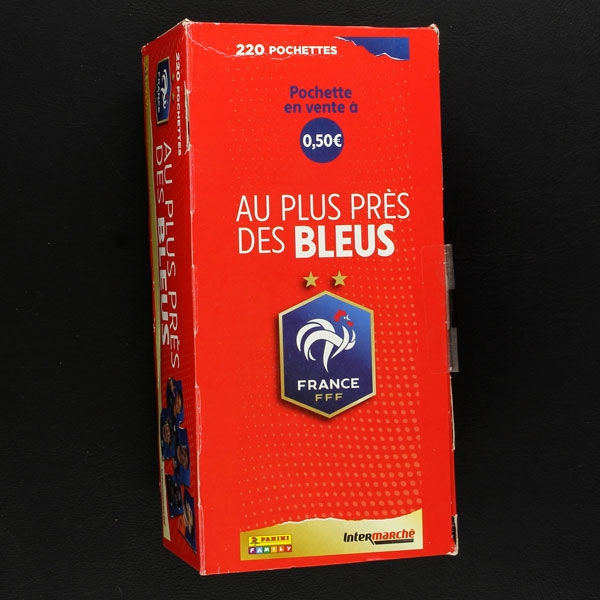 Au plus pres des Bleus Panini Sticker Box