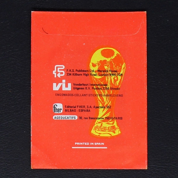 Argentina 78 Fher FKS VIU Sticker Tüte