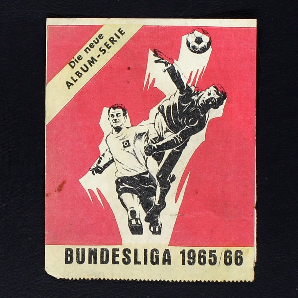 Bundesliga 1965 Bergmann Sticker Tüte