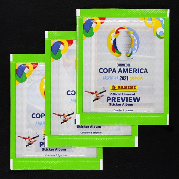 Copa America 2021 Preview Panini Tüten Chile Version
