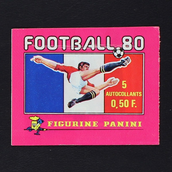 Football 80 Panini Sticker Tüte Frankreich
