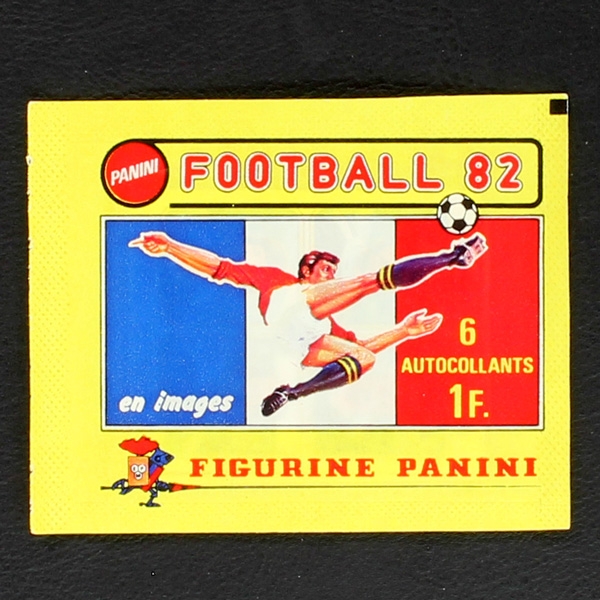 Football 82 Panini sticker bag