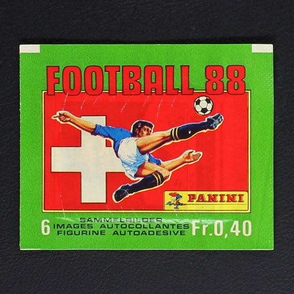 Football 88 Panini Sticker Tüte Schweiz