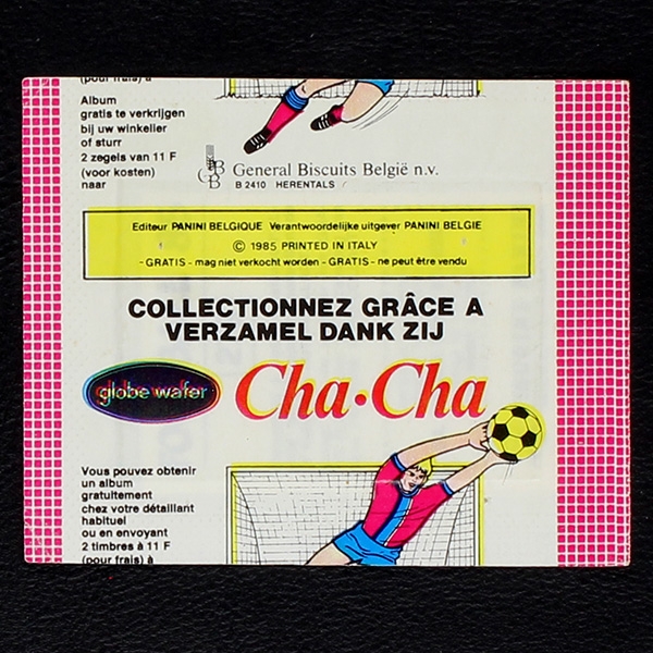 Football 85 Panini sticker bag