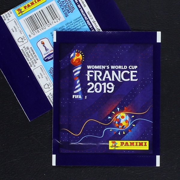 France 2019 Panini Sticker Tüte internationale Variante