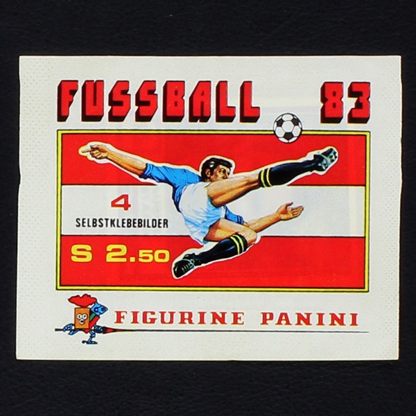 Fußball 83 Panini Sticker Tüte Österreich