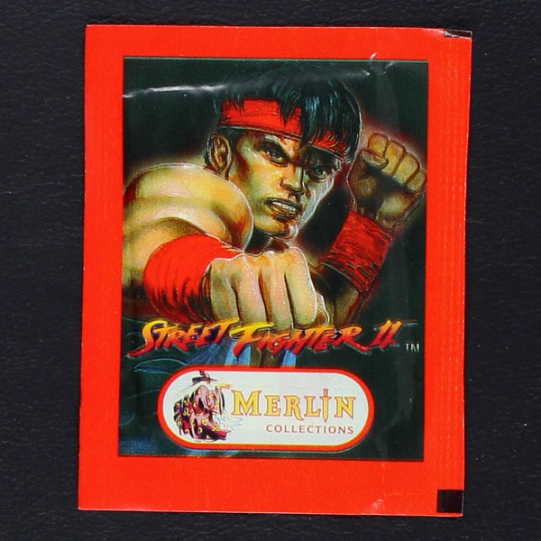 Street Fighter 2 Merlin sticker bag