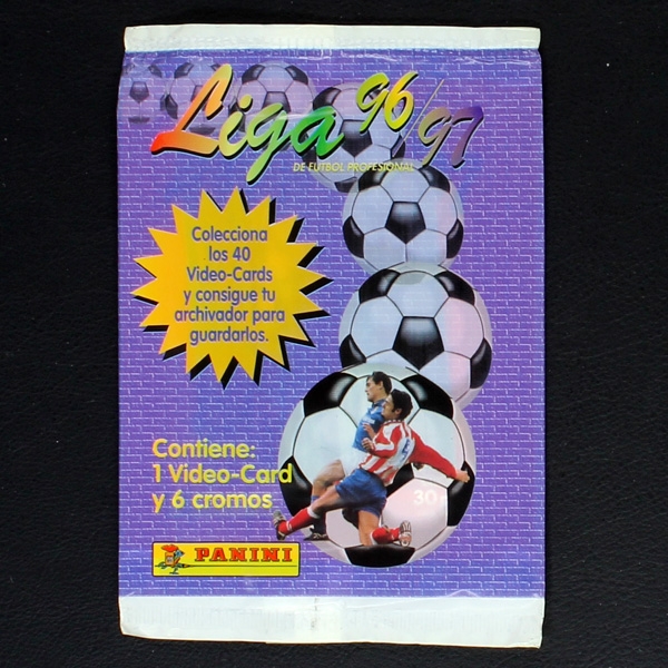 Liga 96 Panini Sticker Tüte - Video-Card