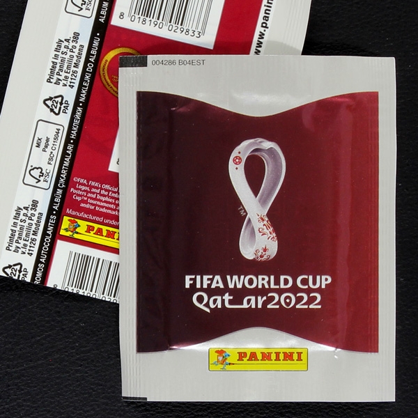 Qatar 2022 Panini sticker bag - EU Version