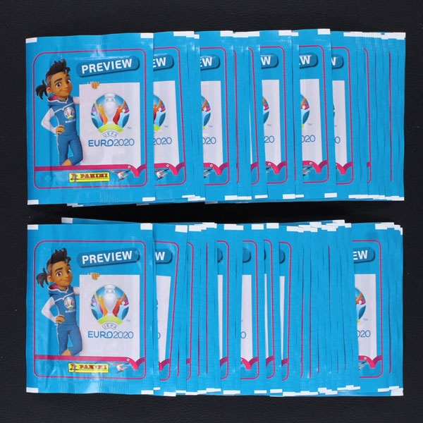 Euro 2020 Preview Panini 50 sticker bags