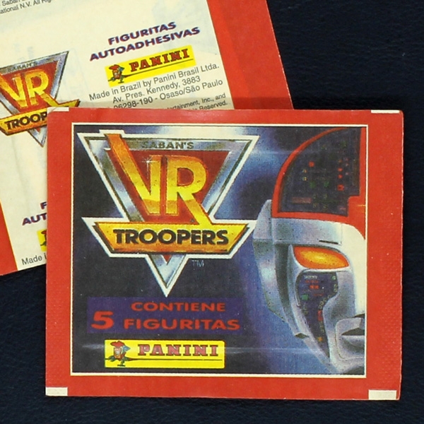 VR Troopers 1995 Panini sticker bags - Brasil Version
