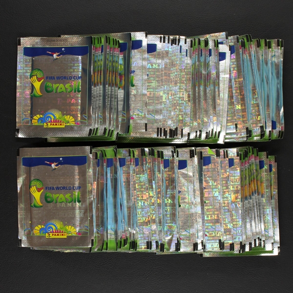 Brasil 2014 Panini 100 sticker bags