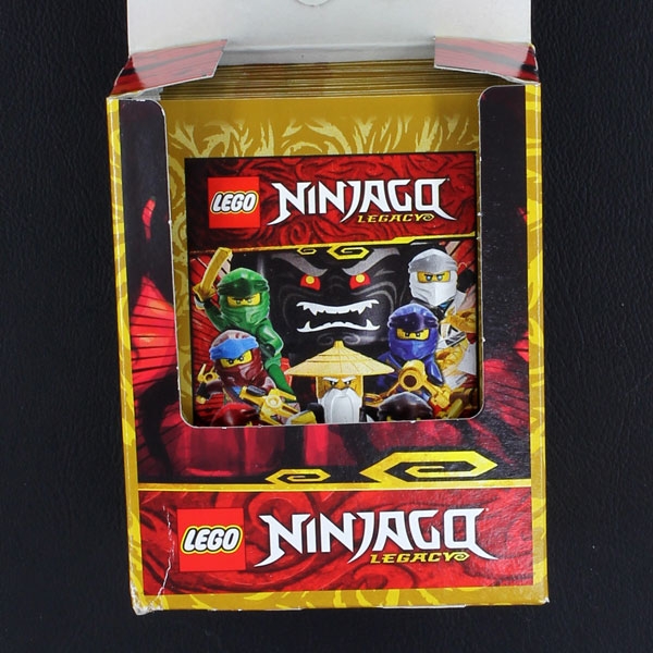 Lego Ninjago Legacy Blue Ocean box with 50 sticker bags