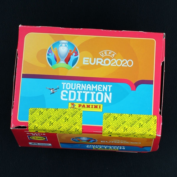 display top!!! Panini UEFA Euro 2020 lidl-Edition 200 bolsas de plena en el embalaje original