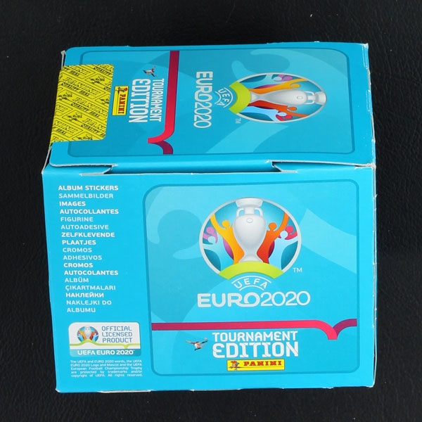 Euro 2020 Tournament Panini Sticker Box Belgien Version