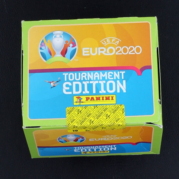 Euro 2020 Panini Sticker Box LIDL Version green