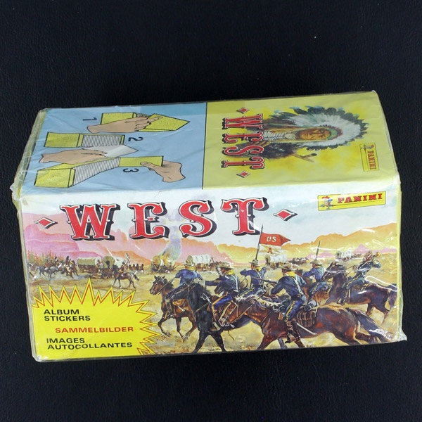 West Panini Box mit 100 Sticker Tüten