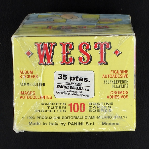 West Panini Box mit 100 Sticker Tüten